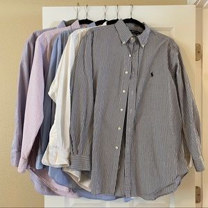 LOT of 5 | RL | Men’s Classic Fit  | 16.5”